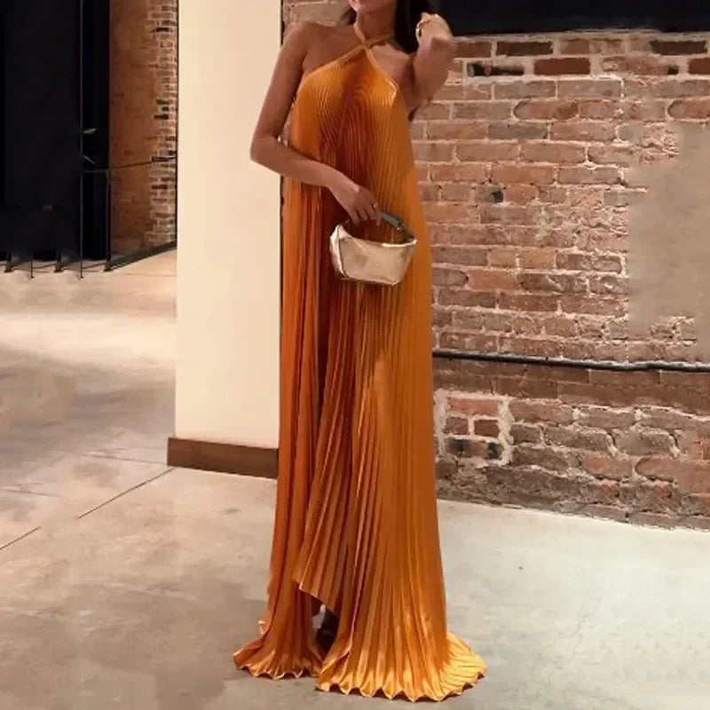 Robe dos nu élégante pour femme