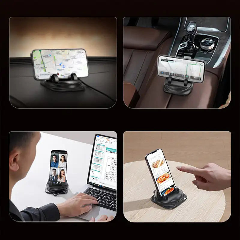 RotateX 360° - support de téléphone universel pour voiture