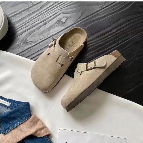 Sabots homme à enfiler à boucle