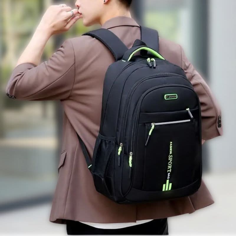 Sac à dos en tissu Oxford imperméable pour homme - voyage et travail