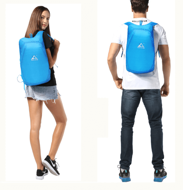 Sac à dos unisexe léger, pliable et résistant à l’eau - sac de voyage 20 L