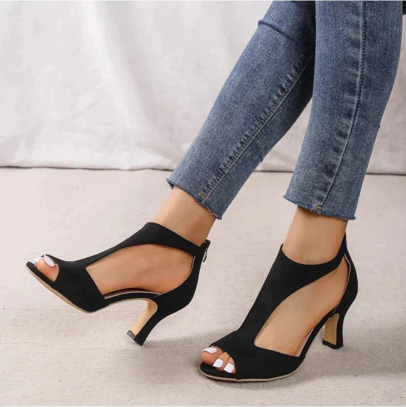Sandales orthopédiques à bride en T pour femme