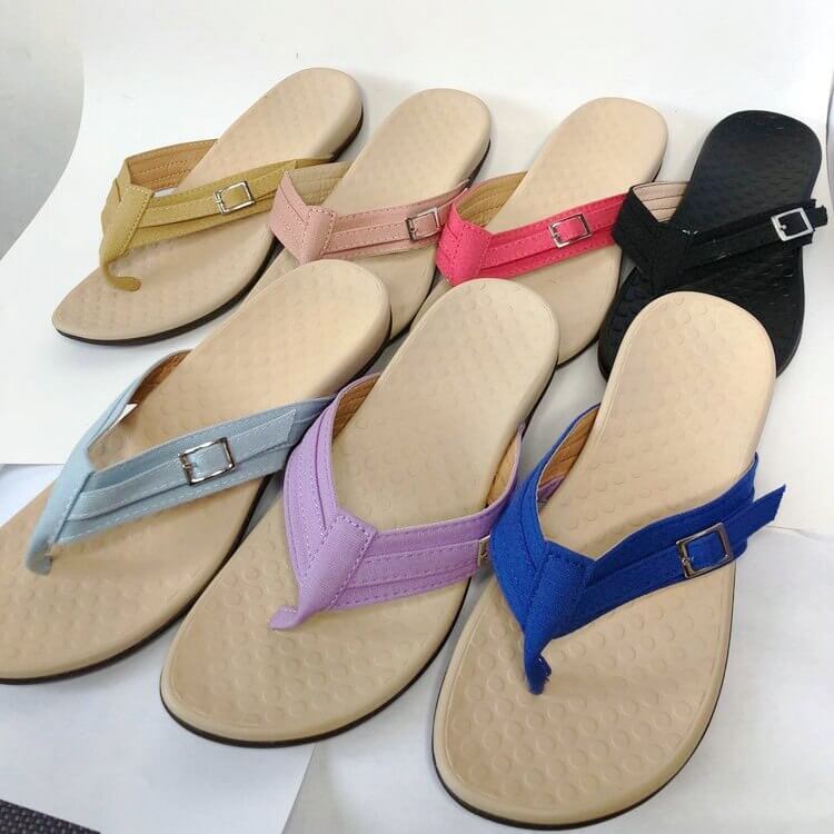 Sandales orthopédiques confortables pour l’été
