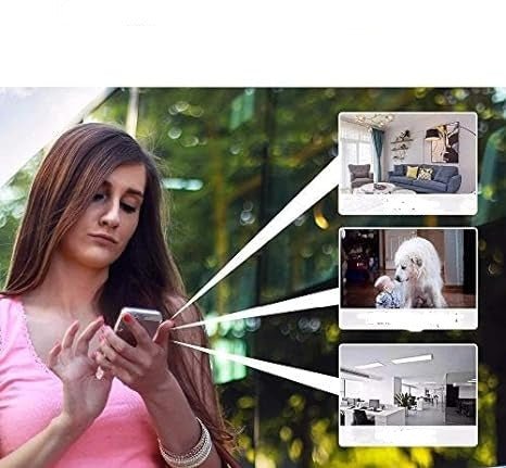 SecureView – mini caméra de surveillance sans fil 1080p pour intérieur et extérieur