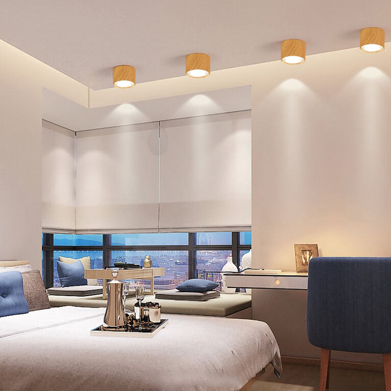 Spot LED de plafond cylindrique | design de spot orientable