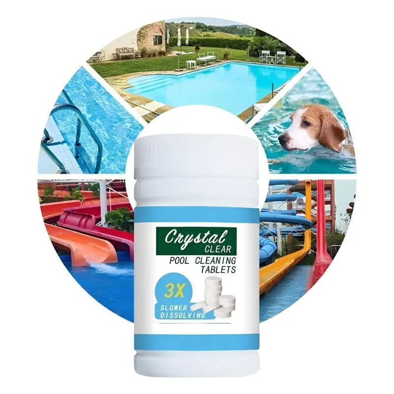 Tablettes pour piscine pour une eau cristalline et une détente sans souci