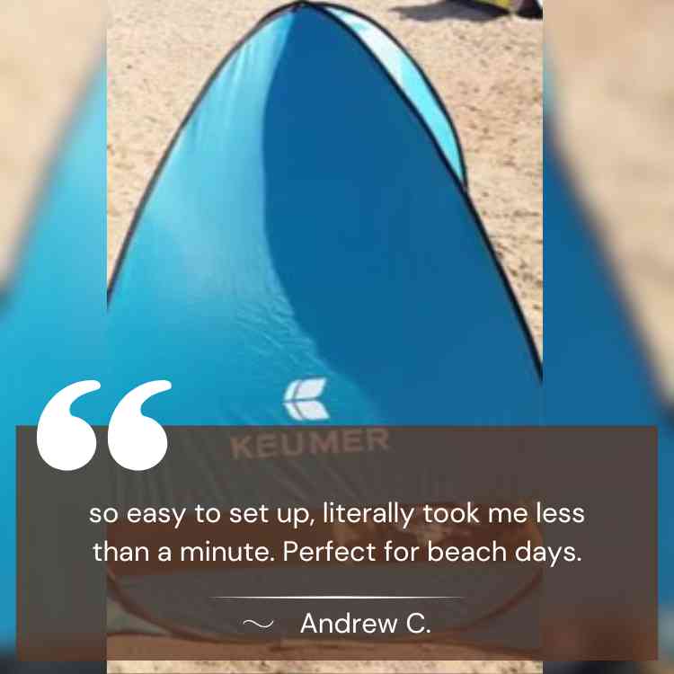 Tente de plage pop-up familiale avec protection UV et protection contre le vent