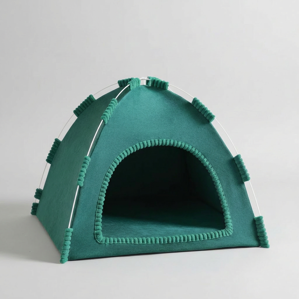 Tente pour chat aérée – ombre et confort portables pour les journées chaudes