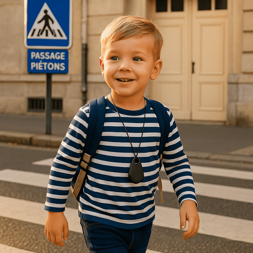 Traceur GPS sécurisé pour enfant: localisation en temps réel et alerte SOS