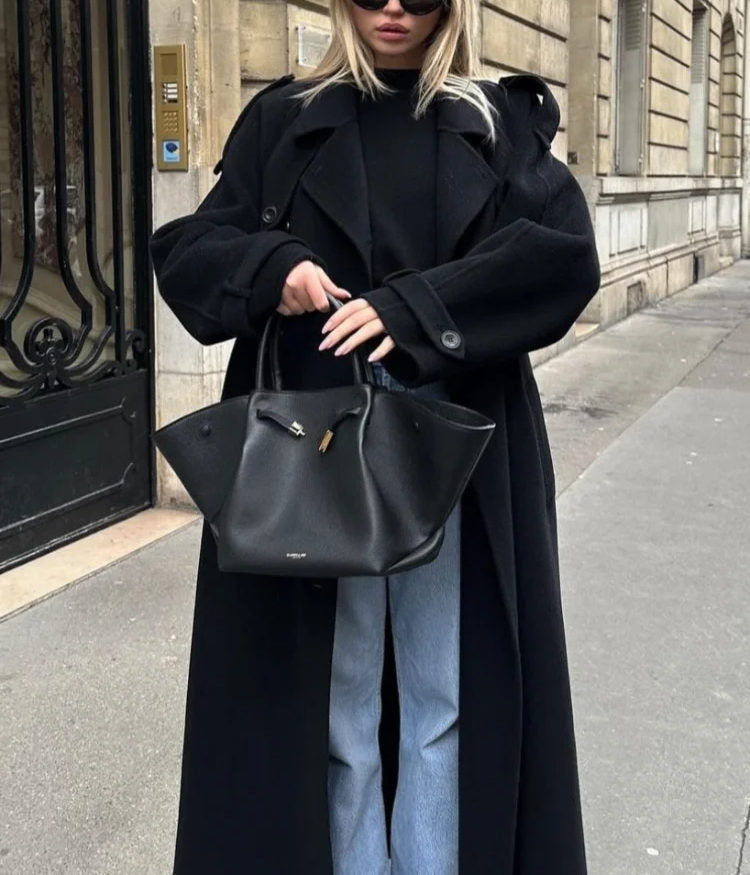 Trench à double boutonnage femme