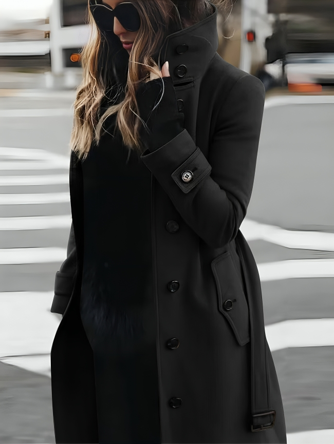 Trench-coat ceinturé femme