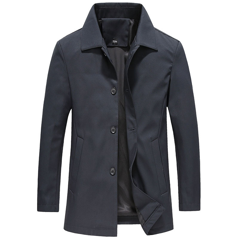 Veste à col boutonnée pour homme