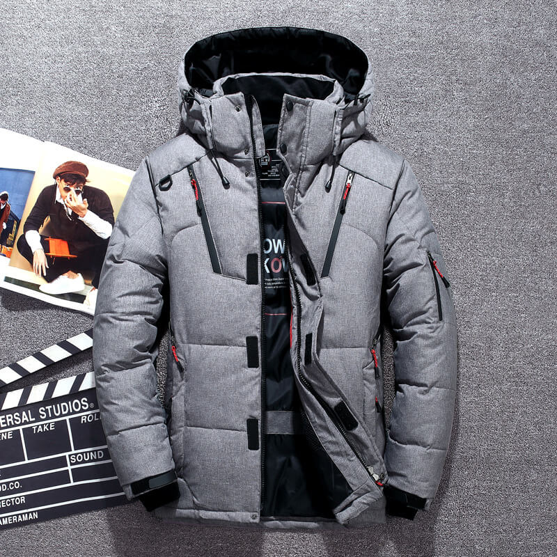 Veste d’hiver déperlante pour homme, chaude et résistante