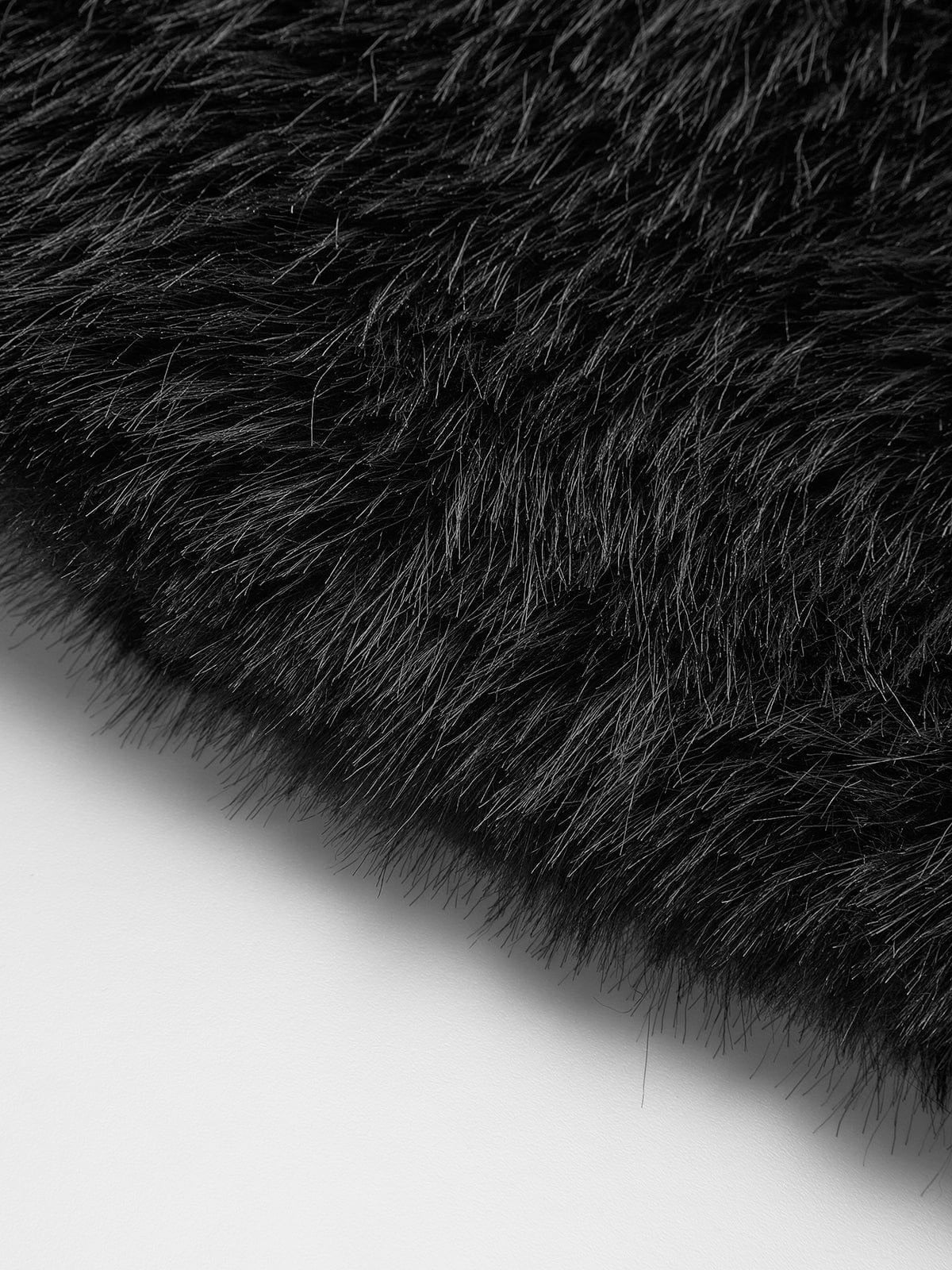 Veste en fourrure oversize pour femme