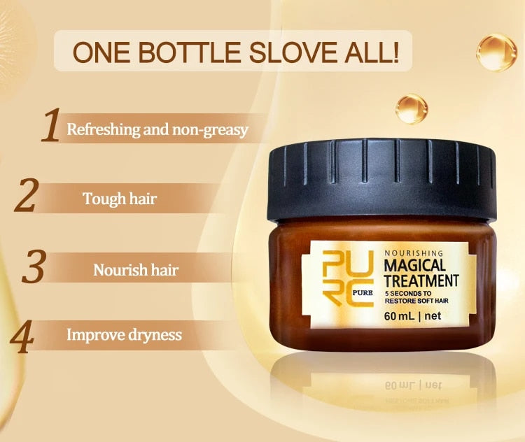5 | Masque cheveux réparation instantanée & brillance