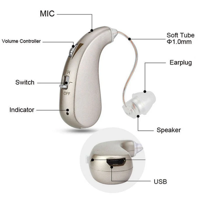 Aide auditive Bluetooth rechargeable