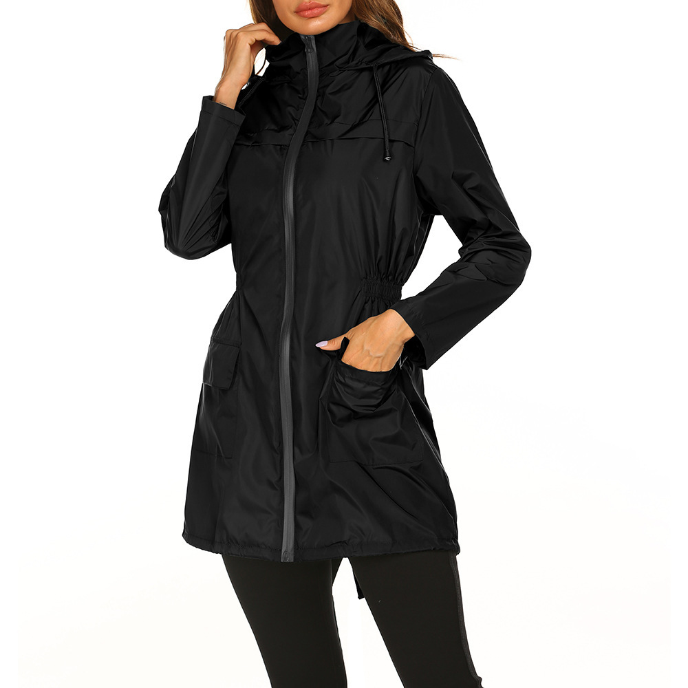 Anorak à capuche femme