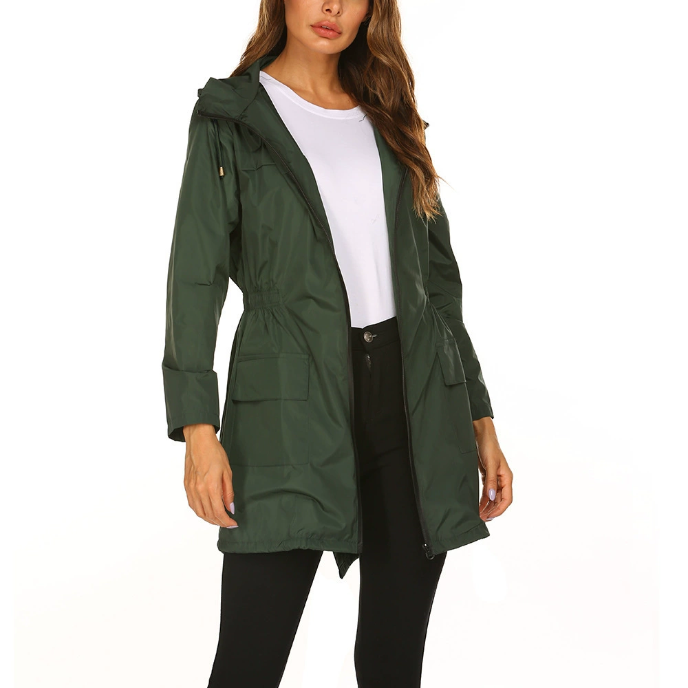 Anorak à capuche femme