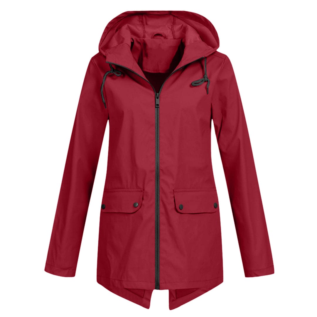 Anorak à capuche pour femme