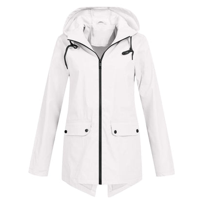 Anorak à capuche pour femme