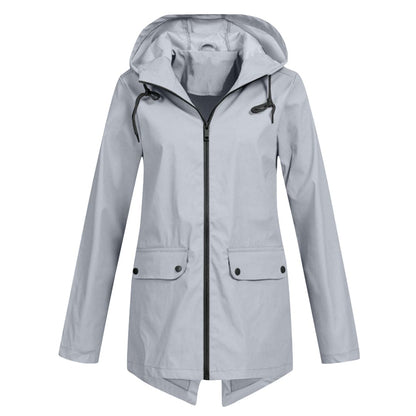Anorak à capuche pour femme