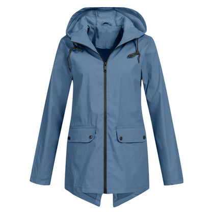 Anorak à capuche pour femme