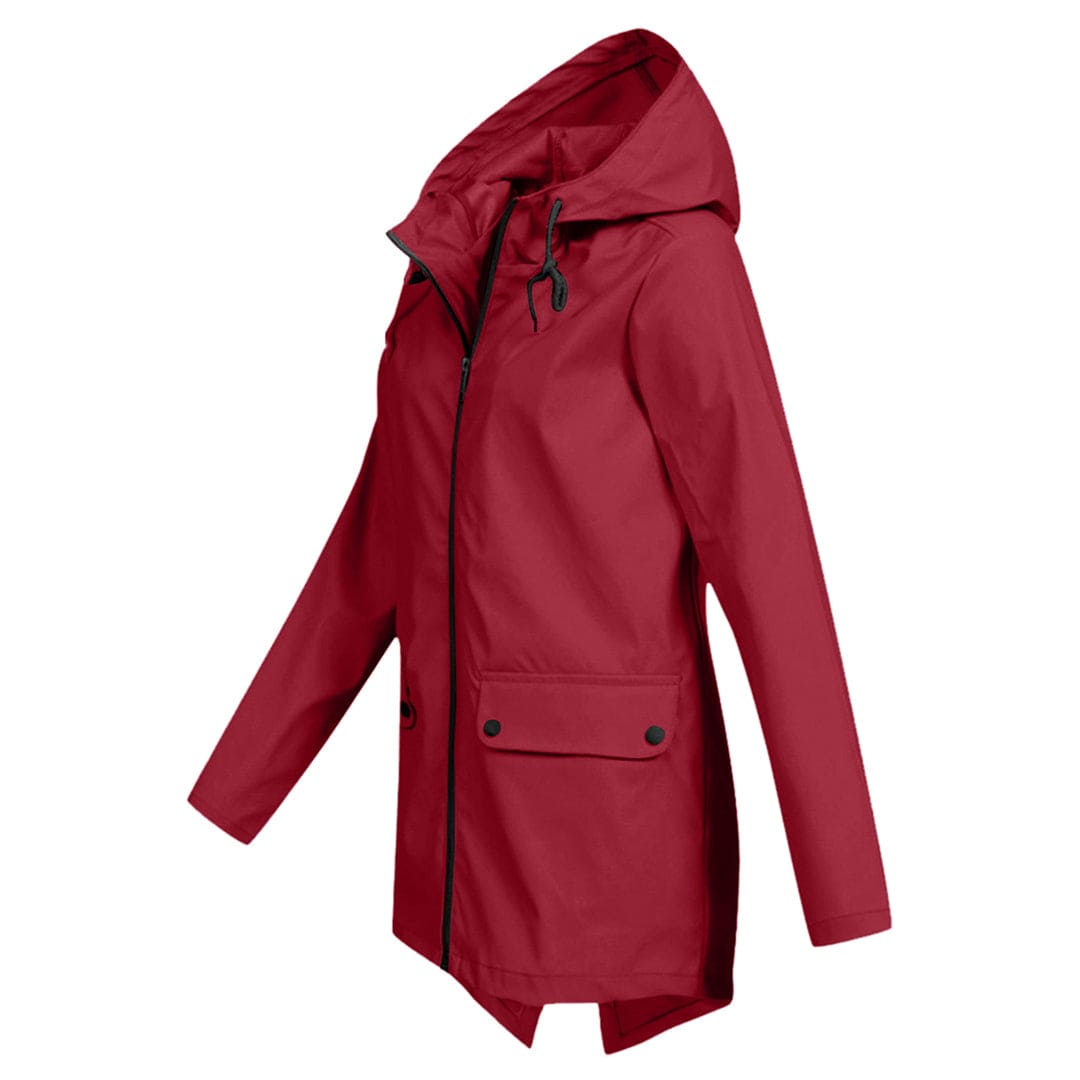 Anorak à capuche pour femme