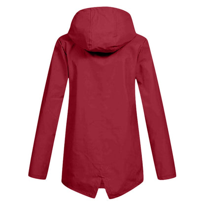 Anorak à capuche pour femme