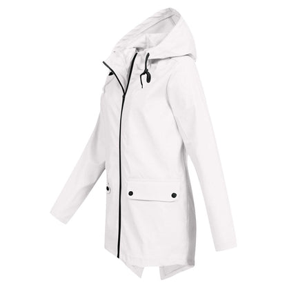 Anorak à capuche pour femme