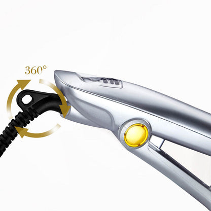 Appareil coiffant 2-en-1 – fer à boucler et lisseur polyvalents