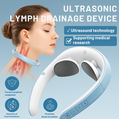 Appareil de massage cervical | drainage lymphatique par ultrasons | appareil de massage sans fil