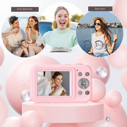 Appareil photo numérique vintage | moments au style rétro | utilisation en un clic