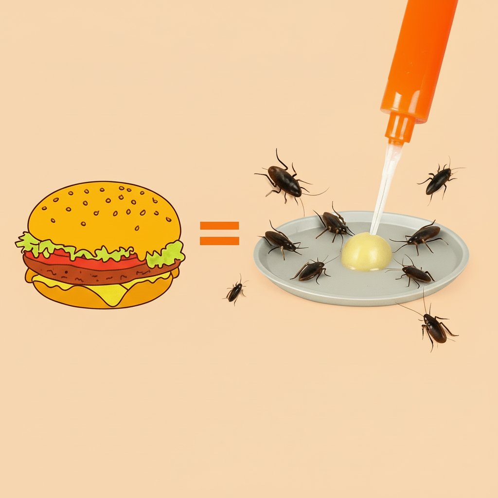 Appât en gel contre les cafards, lot de 3 (10 g) pour une lutte antiparasitaire efficace