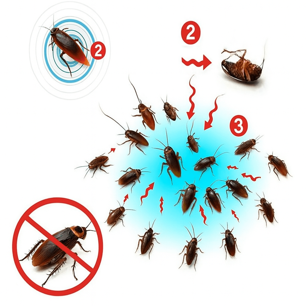Appât en gel contre les cafards, lot de 3 (10 g) pour une lutte antiparasitaire efficace