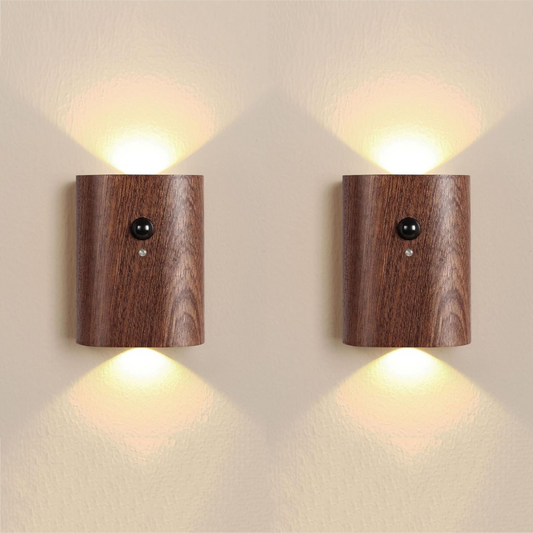 Applique murale LED rechargeable avec détecteur de mouvement – blanc chaud