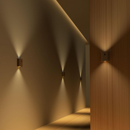 Applique murale LED rechargeable avec détecteur de mouvement – blanc chaud