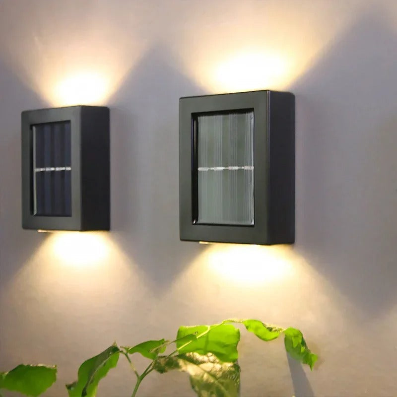 Appliques murales LED – solaires et résistantes aux intempéries