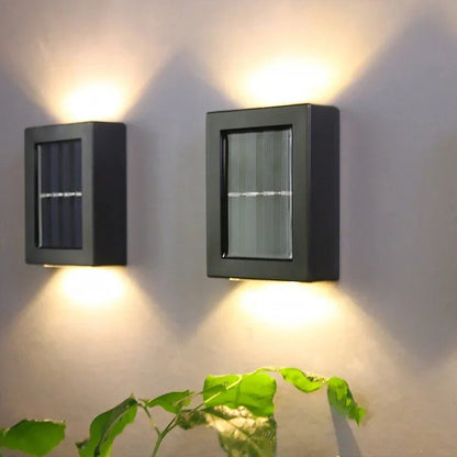 Appliques murales LED – solaires et résistantes aux intempéries