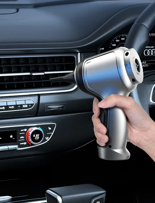 Aspirateur à main sans fil – puissance d’aspiration de 95 000 Pa pour la maison et la voiture – idéal pour un nettoyage stylé et ultra-rapide partout