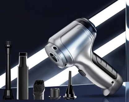 Aspirateur à main sans fil – puissance d’aspiration de 95 000 Pa pour la maison et la voiture – idéal pour un nettoyage stylé et ultra-rapide partout