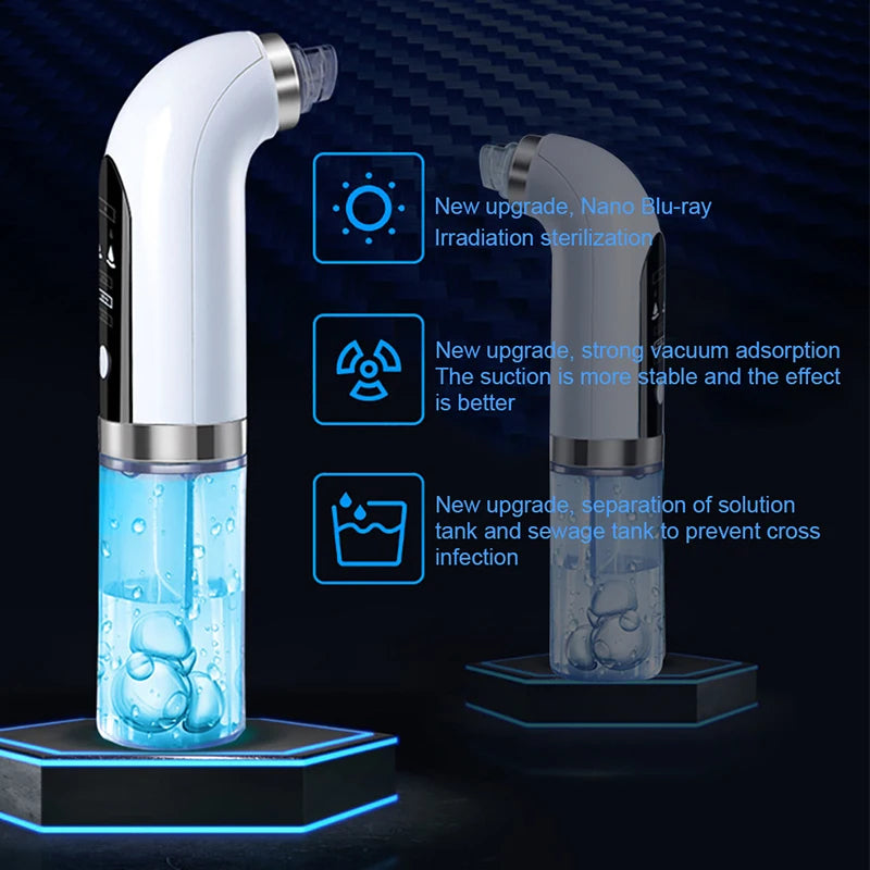 Aspirateur de points noirs professionnel pour le nez - nettoyage en profondeur avec technologie d’aspiration