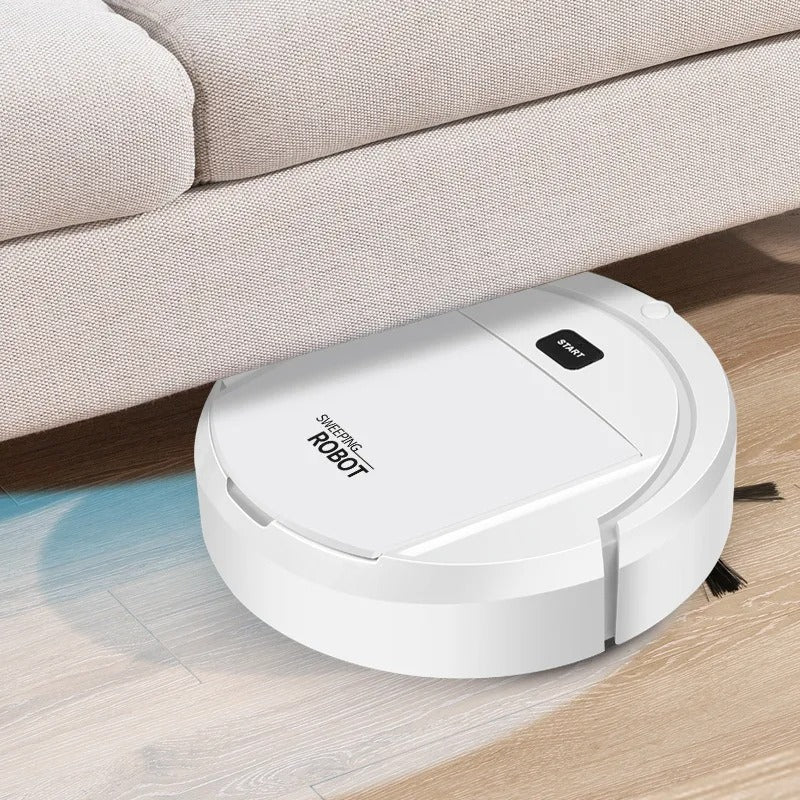 Aspirateur robot intelligent à nettoyage ultra-silencieux et filtration HEPA