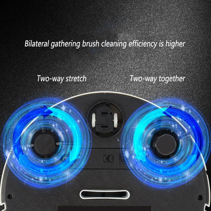 Aspirateur robot intelligent à nettoyage ultra-silencieux et filtration HEPA