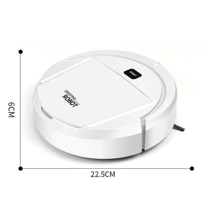 Aspirateur robot intelligent à nettoyage ultra-silencieux et filtration HEPA