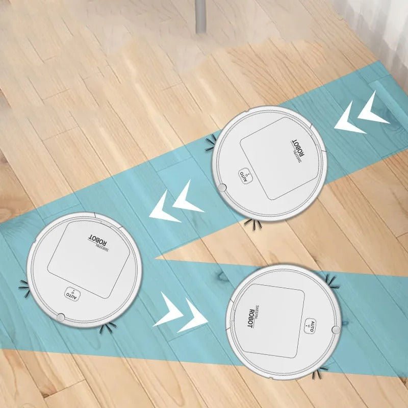 Aspirateur robot intelligent à nettoyage ultra-silencieux et filtration HEPA