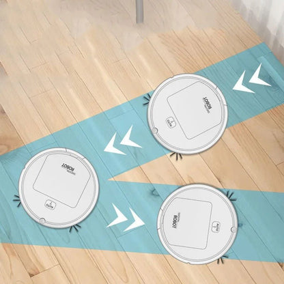 Aspirateur robot intelligent à nettoyage ultra-silencieux et filtration HEPA