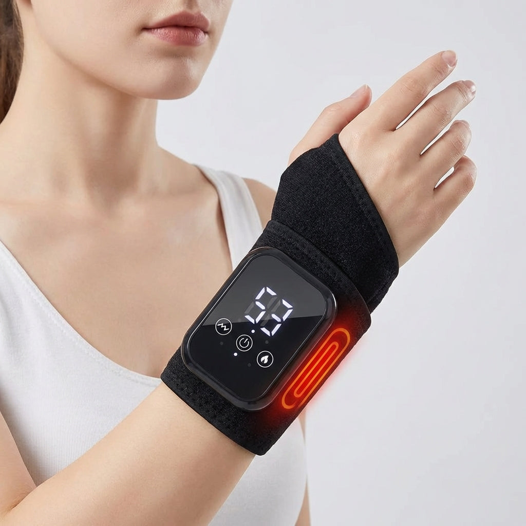 Attelle de poignet chauffante rechargeable