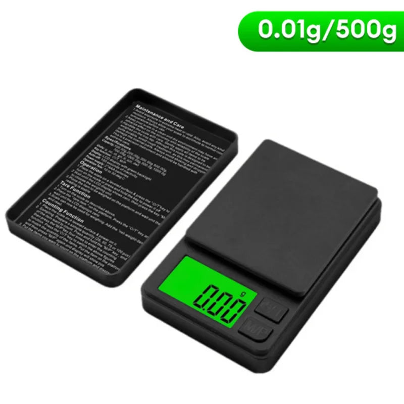 Balance de poche numérique - capacité 1000 g, précision 0,1 g