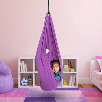 Balançoire-hamac thérapeutique pour enfants pour le calme, la concentration et la confiance en soi