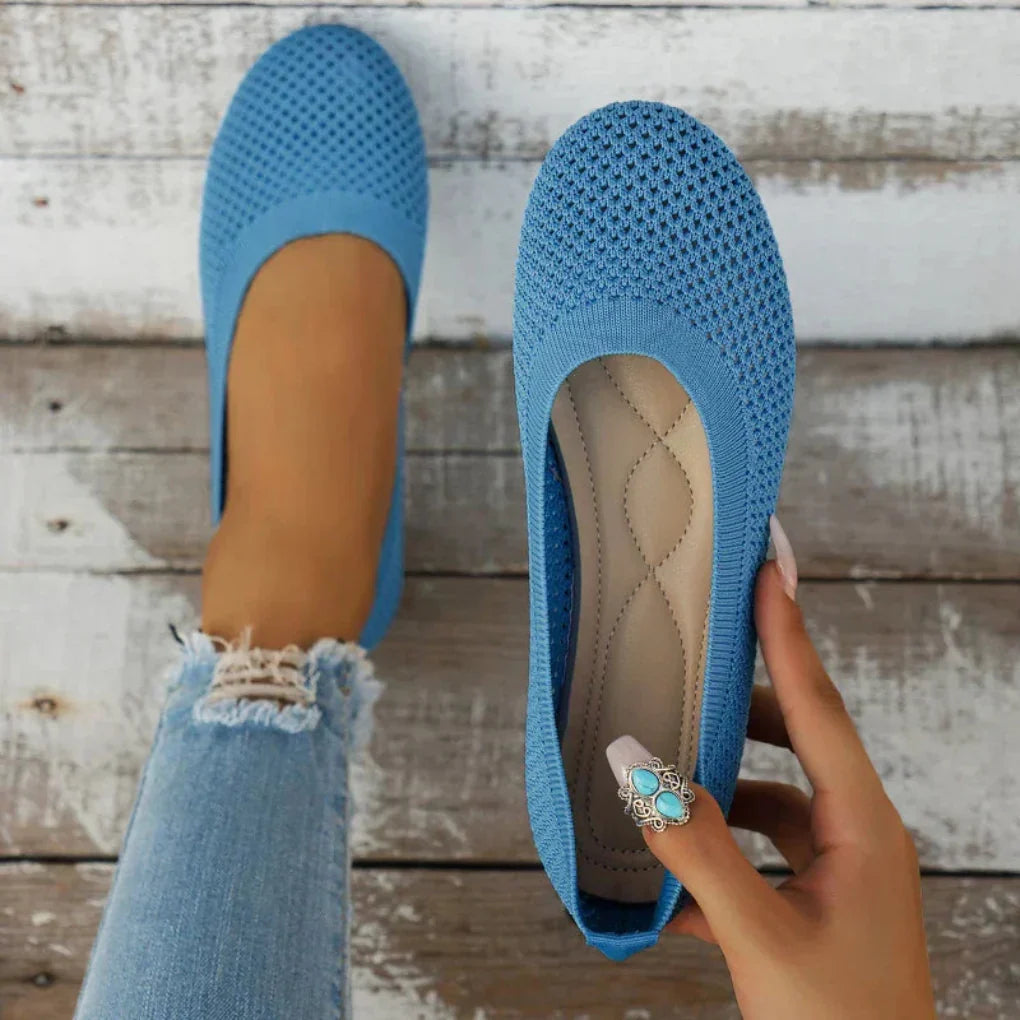 Ballerines à enfiler pour femme, mode, confort estival